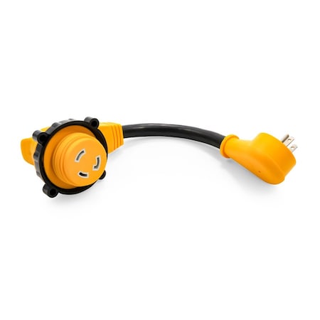 Camco POWERGRIP - DOGBONE 12IN 15AM/50AF-90DEG LOCKING (E/F) 55638